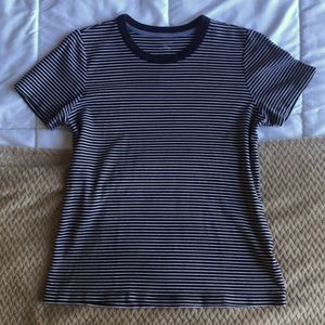 Cute Navy Striped T